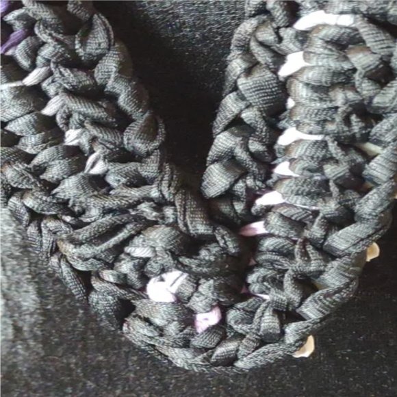 Handmade crochet shell necklace boho - Picture 10 of 10